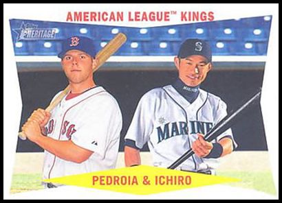 09TH 429 American League Kings (Dustin Pedroia Ichiro Suzuki) SP.jpg